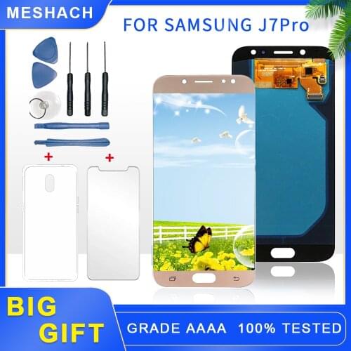 Touch Screen J730FN/DS LCD For Samsung Galaxy J7 Pro 2017 J730 J730F LCD Display Digitizer Replacement Parts
