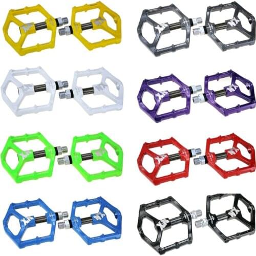 SHANMASHI Bicycle Pedal Mountain Bike Magnesium Alloy Palin Pedal Wide 3 bearings Riding Pedal