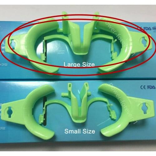 Dental Dry Field Nola Orthodontic Lip Cheek Retractors Green-Big Saliva