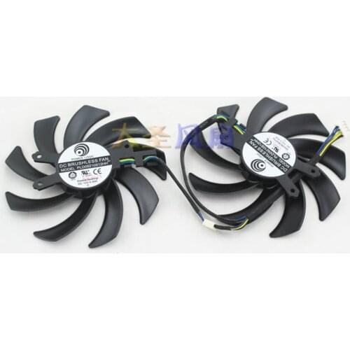 GALAXY GTX760 general black graphics card fan PLD09210S12HH 4-wire