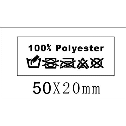 Customer print 1000pcs clotehs label for Gm customer ,shipping to China agent address