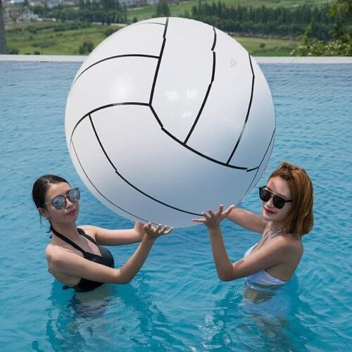 80cm Inflatable Giant Volleyballl Beach Ball Air Play Balls Swimming Pool Floats Toy Water Pool Party Floating Ball