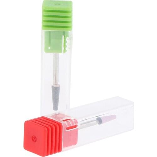 2Pcs Nail Drills Bit for Cuticle Clean Gel Removal Tools for Nail Salon Use