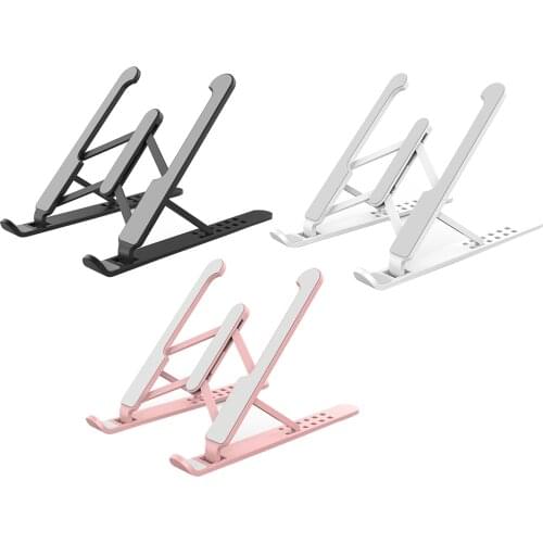 2021 Notebook Foldable Laptop Holder Stand Non-Slip Foldable Tablet Holder For Macbook Pro IPad Laptop Accessories Stand Hot