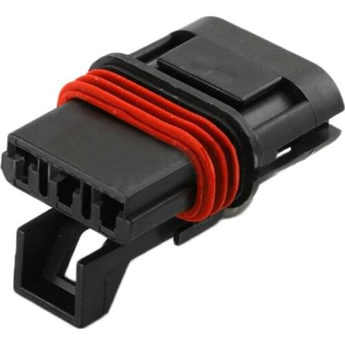 5/10sets 3pin delphi auto plastic housing cable plug wiring harness female connector 12040977