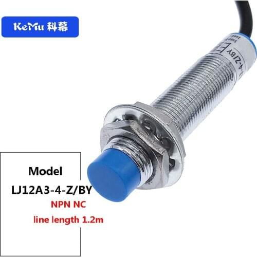 Free Shipping LJ12A3-4 BY AX AY inductive proximity switch lj12a3-4-z/by npn lj12a3-4-z/ax pnp sensor NO NC DC6~36V