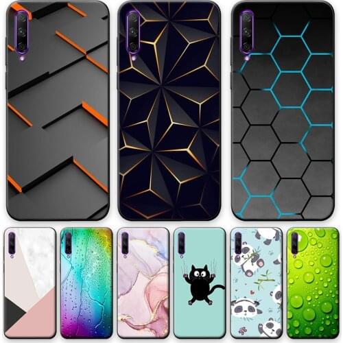 Case For Huawei Y9s Case Huawei P Smart Pro 2019 Soft TPU Protective Back Cover For Honor 9X Premium Silicone Phone Bumper 6.59"