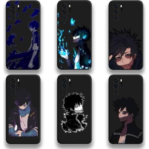 Anime Dabi Boku No Hero Academia Phone Case For Huawei P20 P30 P40 lite E Pro Mate 40 30 20 Pro P Smart 2020