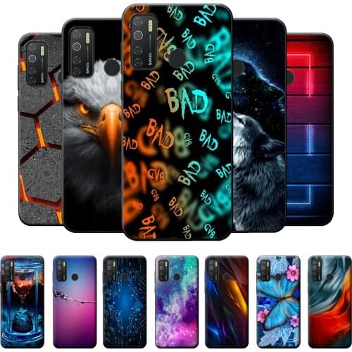 For Tecno Camon 15 Case TPU Case For Tecno Camon 15 Protective Cover on Camon 15 Silicone Soft Phone Case For Tecno Camon 15 Fox