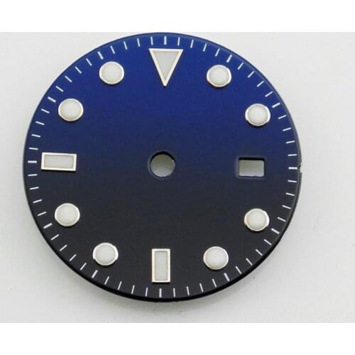 28.5mm watch dial fit DG2813/3804,MIYOTA 82 Series Movement 40mm case watch face