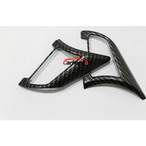 For Car Accessories Styling Nissan Qashqai J11 Interior Steering Wheel Button Protector Cover Trim Auto Sticker Covers 2pcs/Set