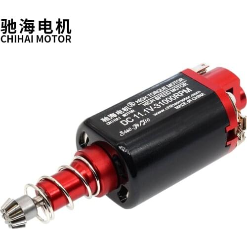 Chihai motor CHR-S460-J9 long shaft High Speed High Torque dc motor for M4AI jinming8 SCAR v2 Water Bomb Toy Gun