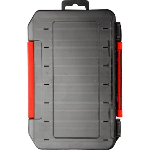 12/14 Compartments Fishing Tackle Box Fishing Lure Sided High Strength Fishing Box Fishing Tools