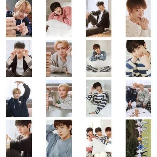 KPOP ENHYPEN Combination Random Card Postcard LOMO Card Membership Kit Peripheral Card Border