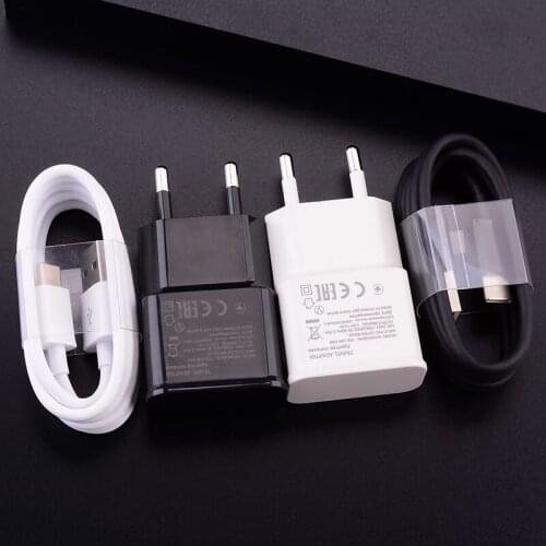 For Samsung S4 S8 A20 A51 5V 2A Wall adapter Micro USB Type C Charge Cable for Xiaomi Redmi 3 4 5 Note 7 8 9 Pro Phone Charger