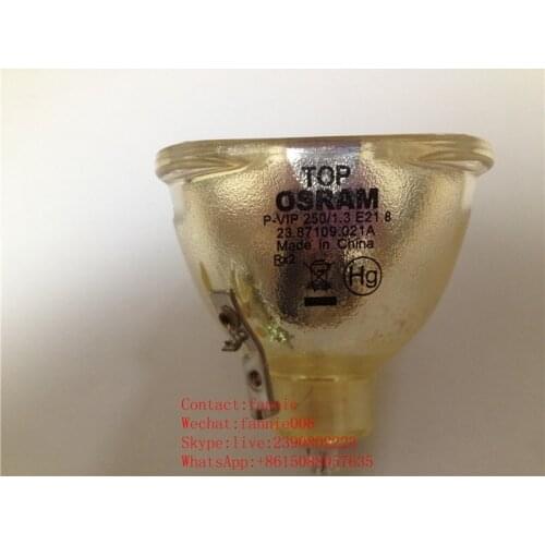 Original&New Bulb For OSRAM P-VIP 250/1.3 E21.8 Projector Lamp Bulbs