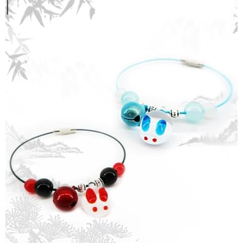 Grandmaster of Demonic Cultivation Lan Wangji Wei Wuji Weave Bracelet Cosplay Prop Jewelry for Women Men Jewellery Gift 1pcs