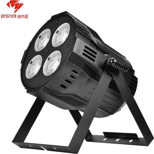 200W COB Par 4x50W LED Stage Light Warm White&Cool White Meeting Wedding Performance Theater Banquet Hall DJ Effect Equipment