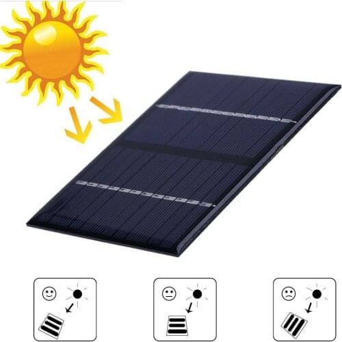 Universal 12V 1.5W Solar Panel Epoxy Polycrystalline Silicon DIY Battery Power Charge Module Battery Charger Solar Cells System