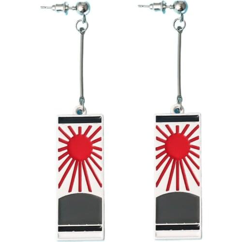 Anime Ghost Earrings Pendants Demon Slayer Jewelry Blade For Women Men Cosplay Jewelry Accessories Gift Hottest Handmade