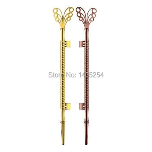 2014 pull and push luxury design handle for glass door and wooden door D-114