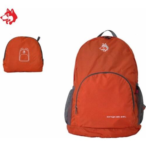 28L Green/Orange/Army Green/Blue/Red Foldable backpack bag Ultra Lightweight Outdoor Hiking Daypack Backpack