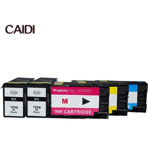 5Pack Compatible PGI-1200 XL Ink Cartridge For Canon MAXIFY MB2020 MB2050 MB2320 MB2350 canon printer of ink with chip