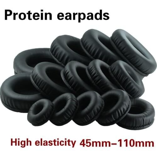 45mm 50mm 60mm 65mm 70mm 75mm 80mm 90mm 100mm 105mm 110mm Earpads Soft Memory Foam Ear Pads Cushion for Razer/sony Headphone