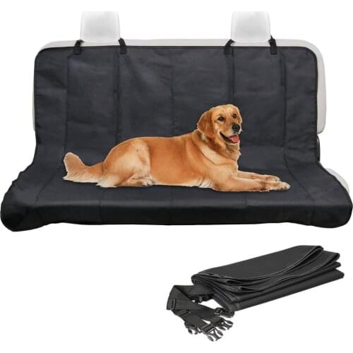 Dog Car Seat Cover Foldable Waterproof Pet Car Mat Hammock For Small Medium Large Dogs Travel Car Rear Back Seat Safety Cushion