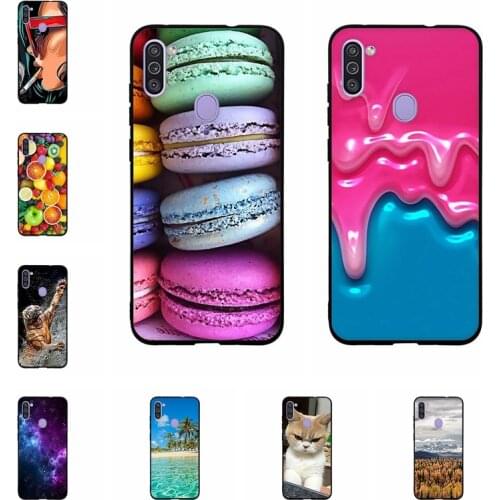 Cover For Samsung Galaxy A11 M11 Case Soft Silicone Thin TPU Back Shell Cover For Fundas Samsung Galaxy A11 Case Coque Phone Bag