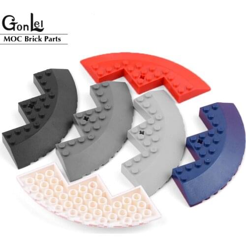 2Pcs/lot MOC PART Bricks Round Cones 58846 Brick Round Corner 10x10 Building Blocks Bricks Particles DIY Educational Toys Gifts