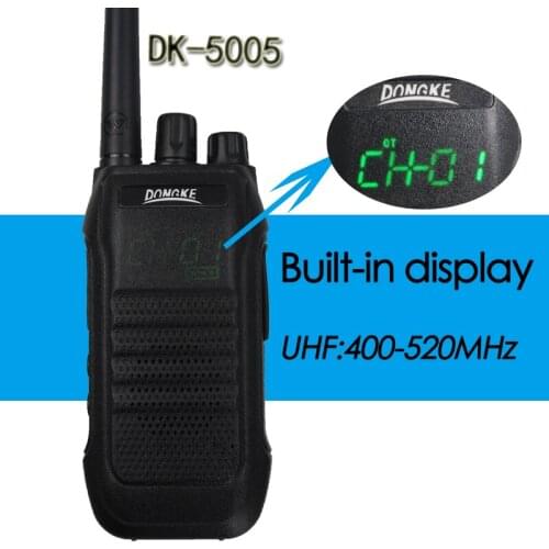 DK5005 two way radio walkie talkie wireless professional civilian walk talk radio Communicator HF Transceiver woki toki
