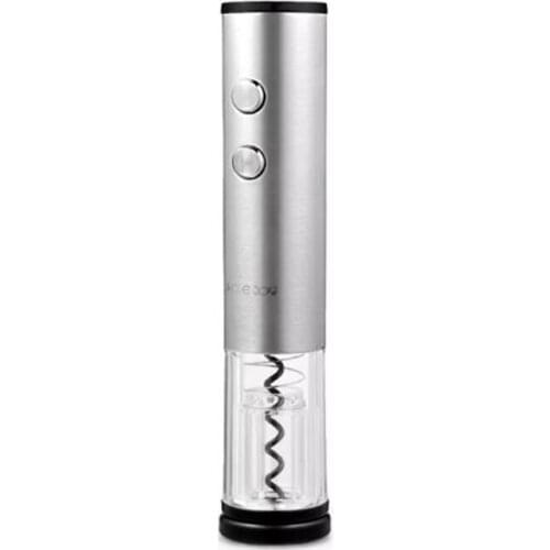 CIRCLE JOY Round Stainless Steel Electric Opener Wine Opener