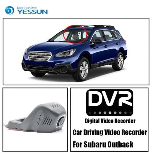 YESSUN Front Camera Dash Car DVR Digital Video Recorder for Subaru Outback HD 1080P Not Reverse Parking Camera