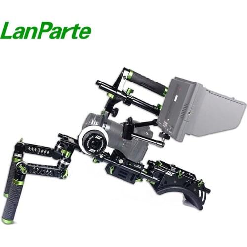 Lanparte Suitcase Camera Rig Kit with Handgrip and Shoulder Support
