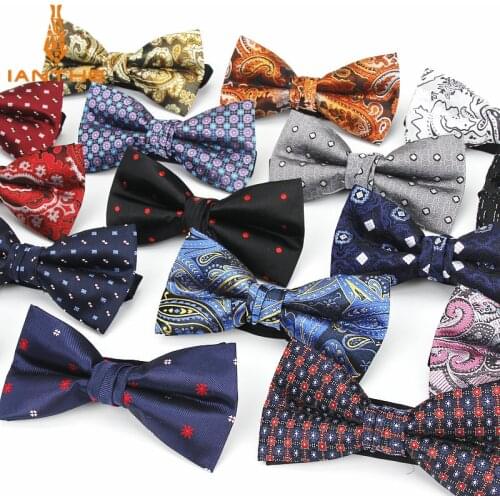 Bowtie Men Formal Dot Necktie Boy Mens Fashion Business Wedding Bow Tie Male Dress Shirt Krawatte Legame Paisley Butterfly