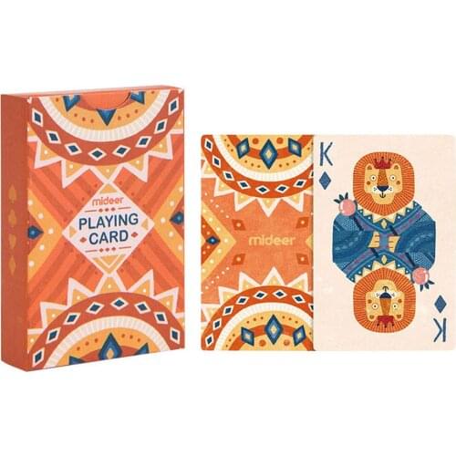 Party Cute Animal Board Card Game Poker 54 Pieces Cartoon Playing Paper Card For Kids & Adults Card Decks Games