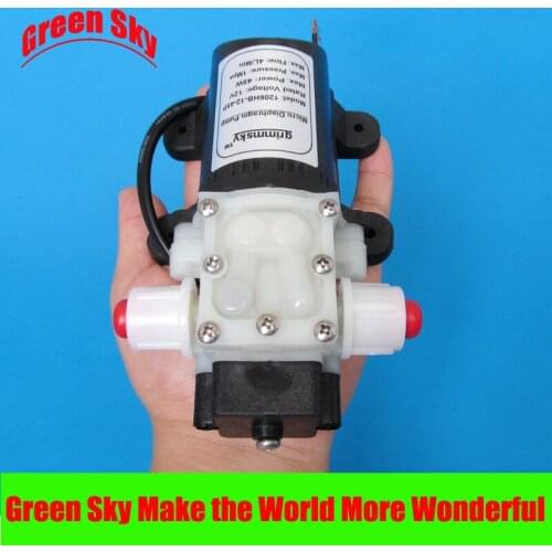 New Arrival max pressure 145PSI 4L/Min 12V DC 45W mist fog spray maker high pressure misting pump