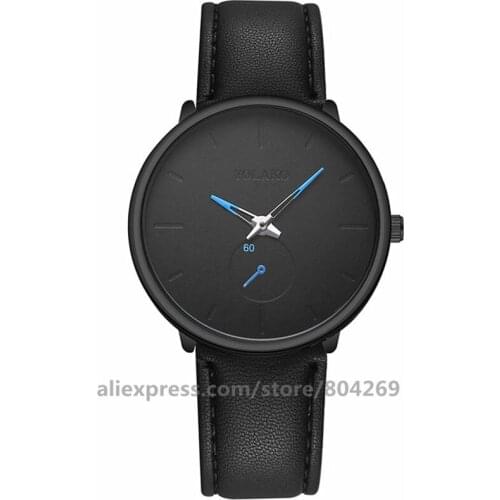 Wholesale Hot Men Business Leather Analog Quartz Watch Women Dress Watches Lady Leather Dress Watch 920239