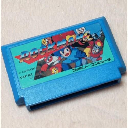Original 8bit game card : ROCKMAN 1 ( Japan Version!! cartridge ONLY!! )