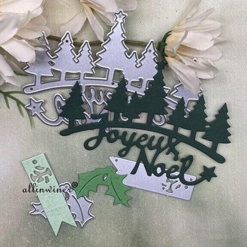 Tree letter decoration Metal Cutting Dies Stencils Die Cut for DIY Scrapbooking Album Paper Card Embossing