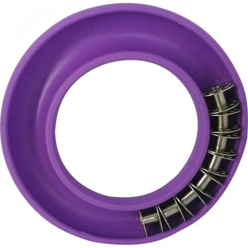 Bobbin Holder Plastic Bobbin Storage Box Portable Rubber Ring Handicraft Sewing Needles Saver Sewing Tools