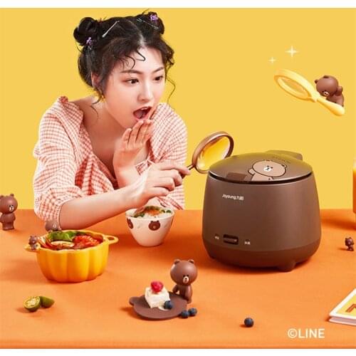 220V Electric Rice Cooker Non-stick Inner 1.5L Multi Cooker Mini Household Automatic Food Cooking Pot 3 Color Available