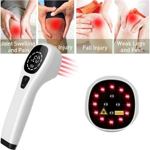Soft Cold Laser Injury Pain Management Therapy for Arthritis Wound Healing Laser Pain Relief 808nm And 650nm Sciatica Heel Spurs