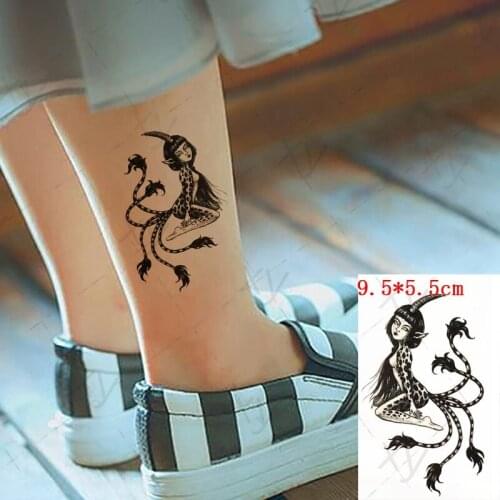 Waterproof Temporary Tattoo Sticker Leopard Female Ear Corner Element Small Size The Body Art Flash Tatoo Fake Tatto for Woman