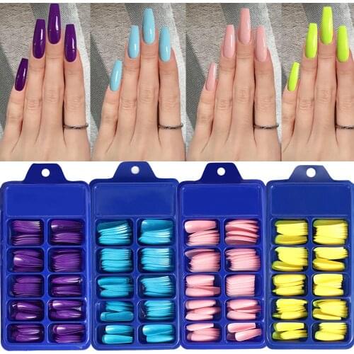 YUEFUZHANG Nail Tips For Varnishes