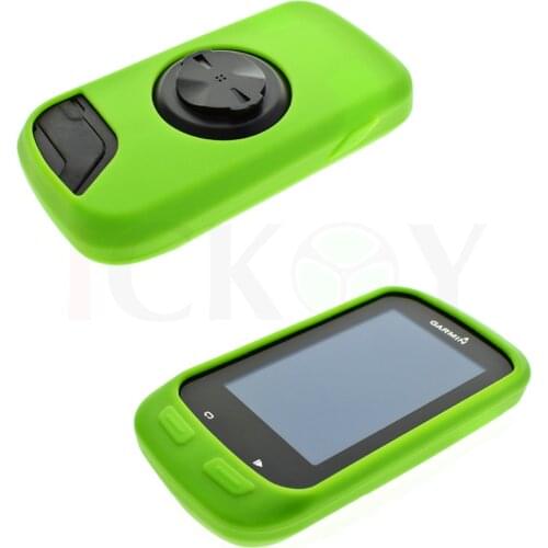 Green Rubber Anti-Knock Case For Garmin Bicycle Computer GPS Edge 1000/Explore 1000