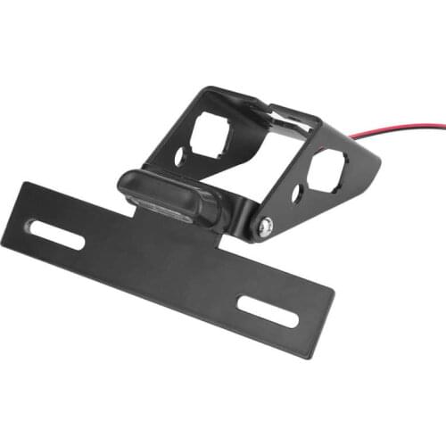 Mirror cover car styling Eliminate License Plate Mount Holder Adjustable Fit for KAWASAKI Ninja 400/250 18‑20 Car