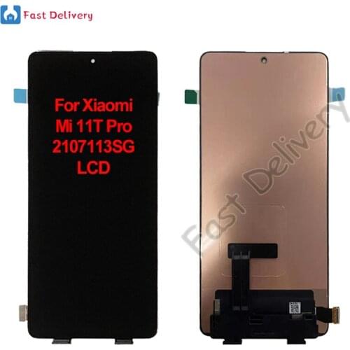 Original For Xiaomi Mix 4 LCD Display Touch Panel Screen Digitizer Assembly For Mi Mix 4 LCD Replacement Accessory 100% Tested