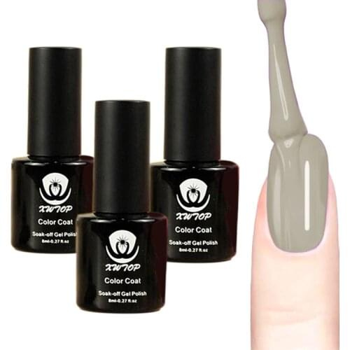 120 colors Soak Off Color Gel Nail Polish Base Top Coat UV LED Manicure Lacquer 8ml 91-120 colors